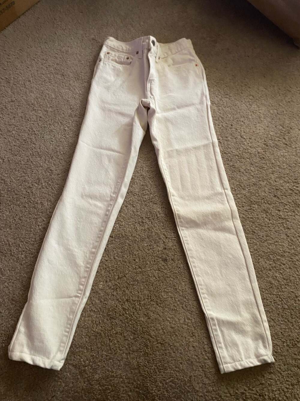 RARE VINTAGE 1996 LEVI'S "PERSONAL PAIR" HIGH RISE TAPERED JEANS 26x31